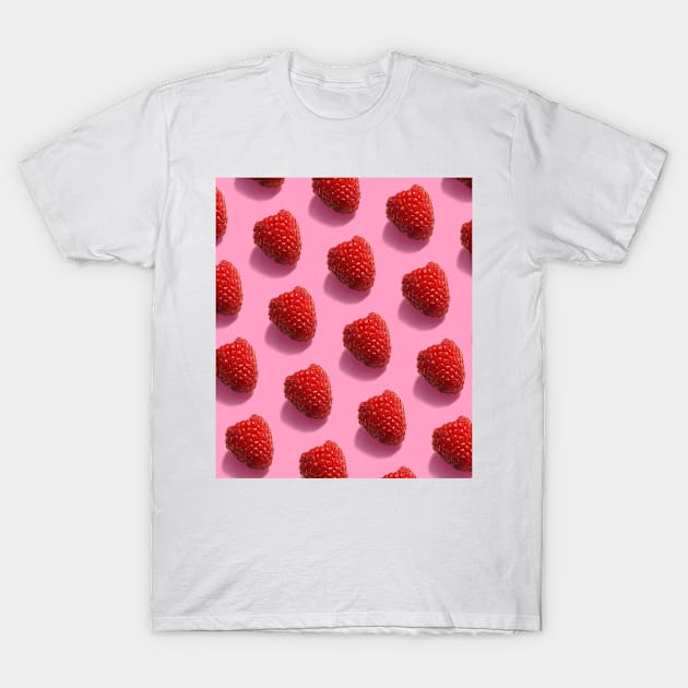 Delicious Pink Berries T-Shirt by NewburyBoutique